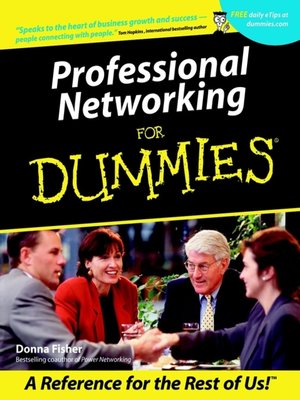 cover image of Professional Networking For Dummies